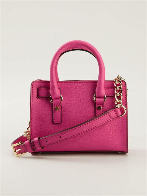 michael kors mini hamilton messenger bag|Michael Kors Hamilton bag measurements.